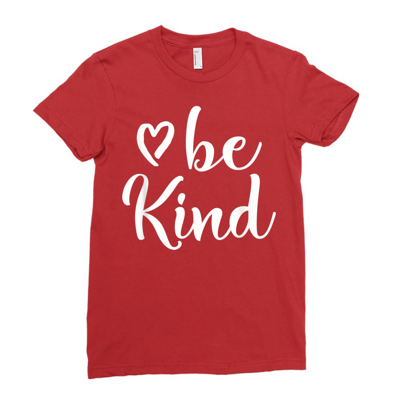 Be Kind Plus Size Graphic Ladies Fitted T-Shirt by 1 T-shirts | Artistshot