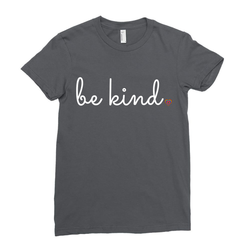 Be Kind Plus Size Graphic Ladies Fitted T-Shirt by 1 T-shirts | Artistshot