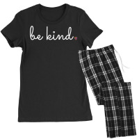 Be Kind Plus Size Graphic Women's Pajamas Set | Artistshot