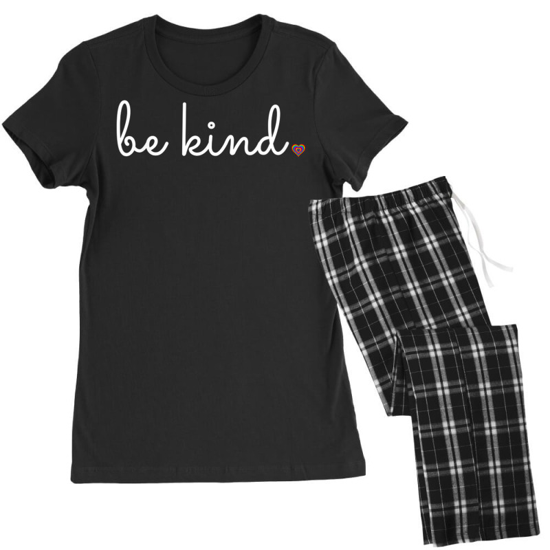 Be Kind Plus Size Graphic Women's Pajamas Set by 1 T-shirts | Artistshot