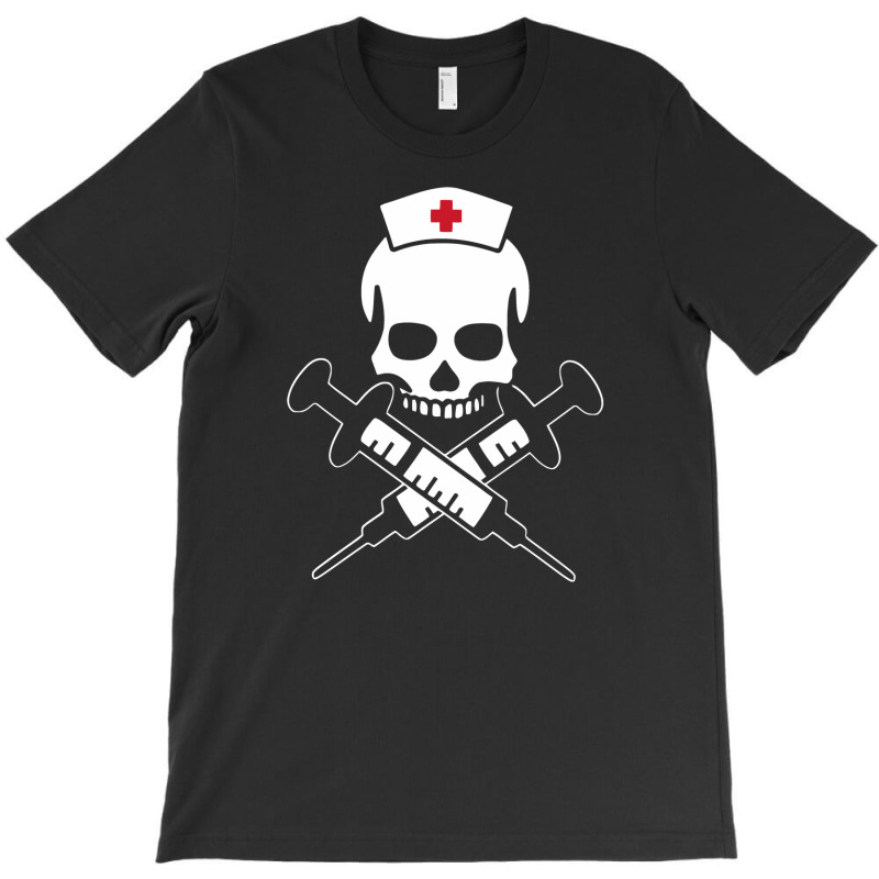 Nurse Skull Injection T-shirt | Artistshot