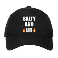 Salty And Lit T Shirt Christian Bold Faith Hope Joy Tee Adjustable Cap | Artistshot