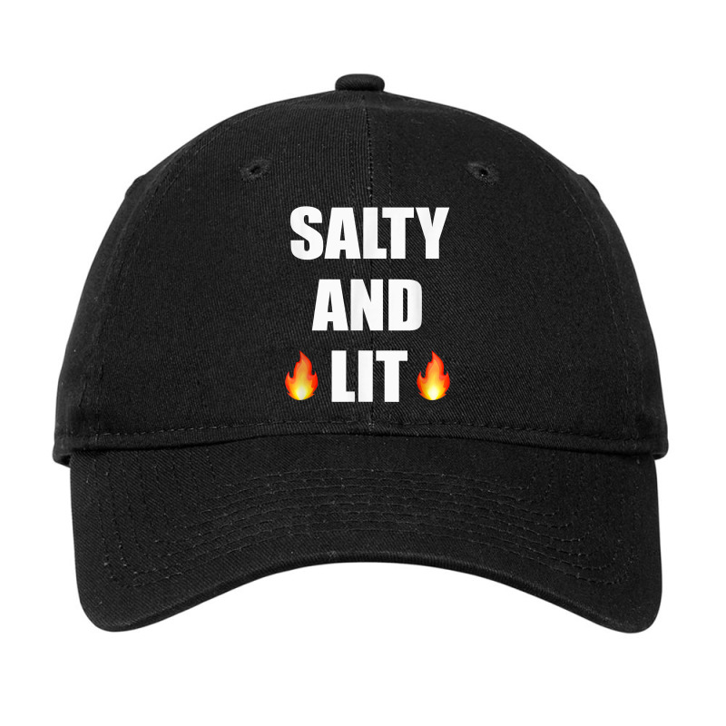 Salty And Lit T Shirt Christian Bold Faith Hope Joy Tee Adjustable Cap | Artistshot