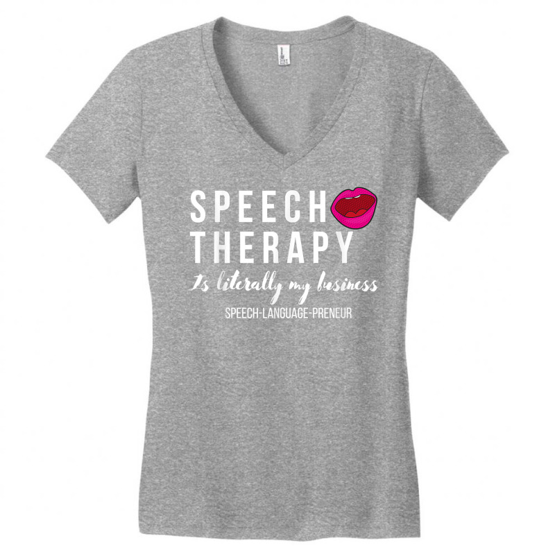 Speech Therapistslp In Private Practice T Shirt Women's V-Neck T-Shirt by AshleyPenez | Artistshot