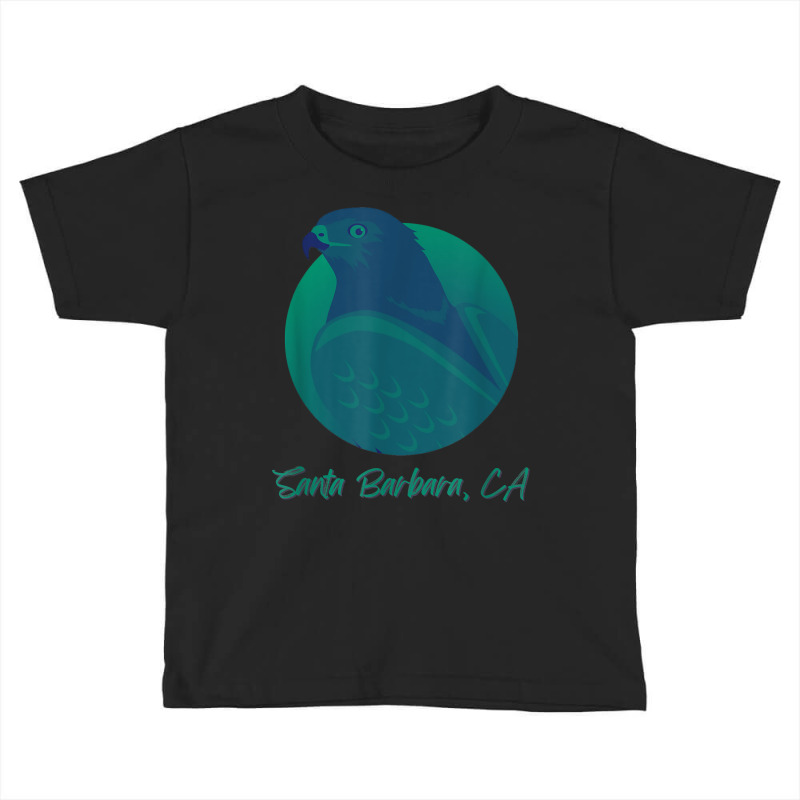 Santa Barbara Ca Osprey Sea Green Raptor Ocean Bird T Shirt Toddler T-shirt by ZaraeTrullinger | Artistshot