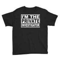 Private Investigator Square Graphic T Shirt Youth Tee | Artistshot