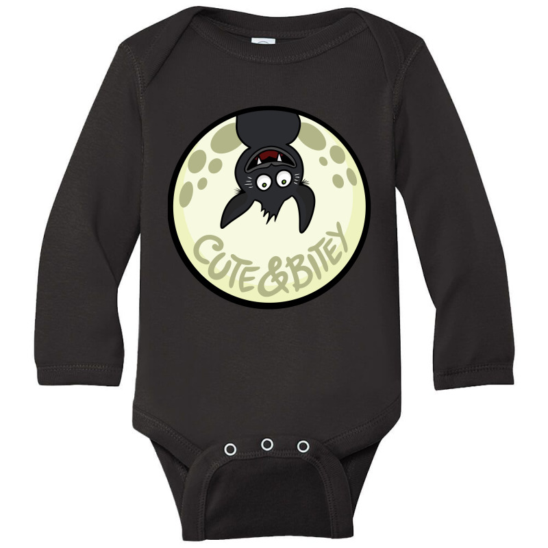 Cute And Bitey Long Sleeve Baby Bodysuit by SugarMoon | Artistshot