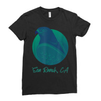 Sea Ranch Ca Osprey Sea Green Raptor Ocean Bird T Shirt Ladies Fitted T-shirt | Artistshot