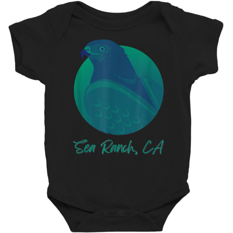 Sea Ranch Ca Osprey Sea Green Raptor Ocean Bird T Shirt Baby Bodysuit by ZaraeTrullinger | Artistshot