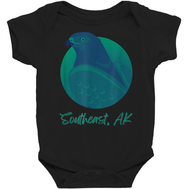 Southeast Ak Osprey Sea Green Raptor Ocean Bird T Shirt Baby Bodysuit by MoczoTenleigh | Artistshot