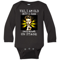 I Saw Singer On Stage Long Sleeve Baby Bodysuit | Artistshot