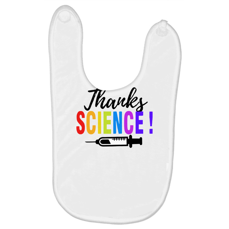 Thanks Science Pro Vaccine Vaccination Quote Baby Bibs by Li Min Ho | Artistshot