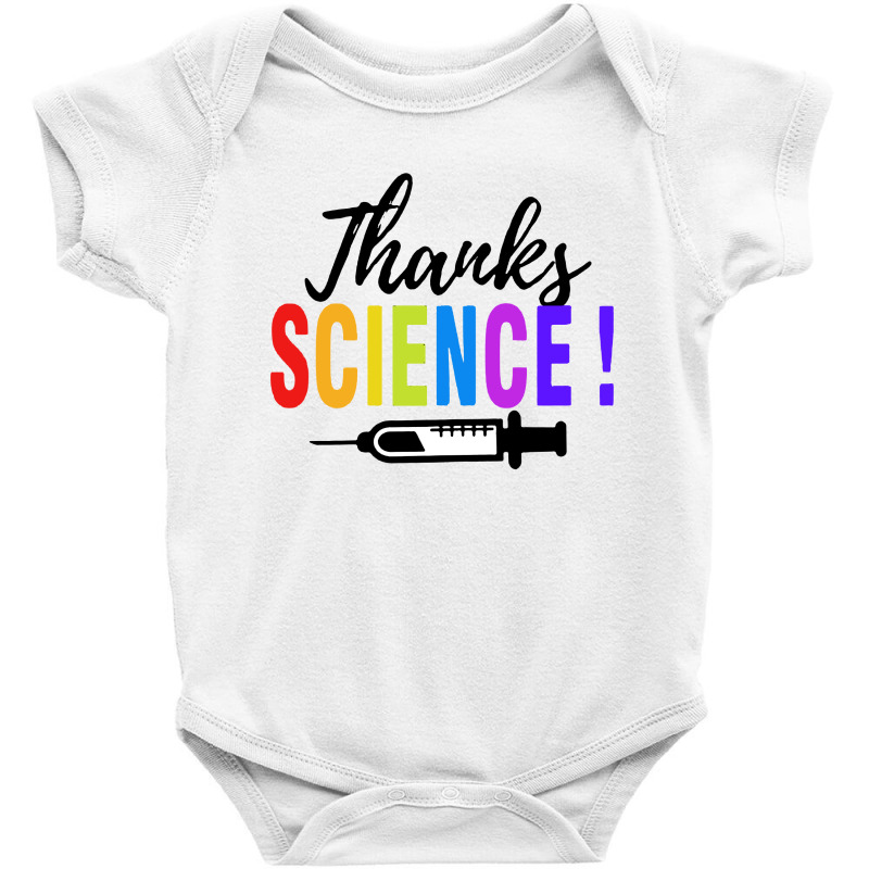 Thanks Science Pro Vaccine Vaccination Quote Baby Bodysuit by Li Min Ho | Artistshot