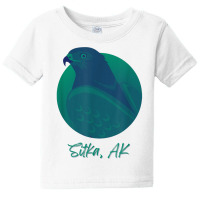 Sitka Ak Osprey Sea Green Raptor Ocean Bird T Shirt Baby Tee | Artistshot