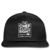 The Chef Is Always Right Private Sous Chef Party T Shirt Printed Hat | Artistshot