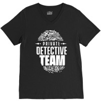 Spy Investigator Observation Private Detective Team T Shirt V-neck Tee | Artistshot