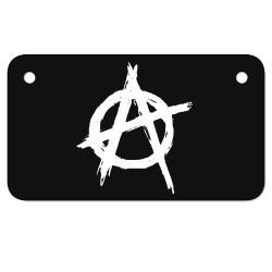 anarchy Motorcycle License Plate | Artistshot