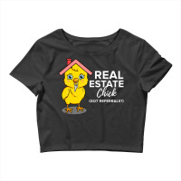 Real Estate Chick For Real Estate Agent Crop Top | Artistshot