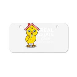 real estate chick for real estate agent Bicycle License Plate | Artistshot
