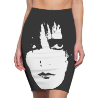 Siouxsie And The Banshees Sioux Face Post Punk Pencil Skirts | Artistshot