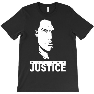 Steven Seagal Out For Justice Retro T-shirt Designed By I Wayan Amar