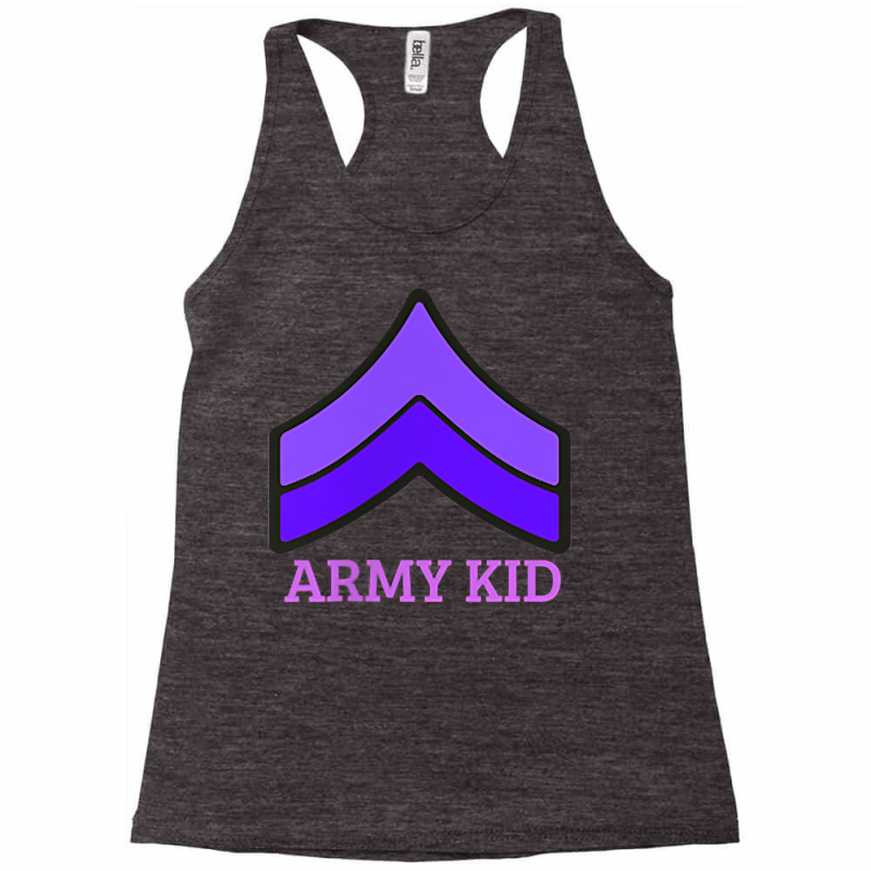 Purple Up Military Kids Shirt Private Military Child Month T Shirt Racerback Tank by SchonbergerKamile | Artistshot