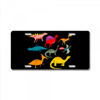 Dinoland License Plate | Artistshot