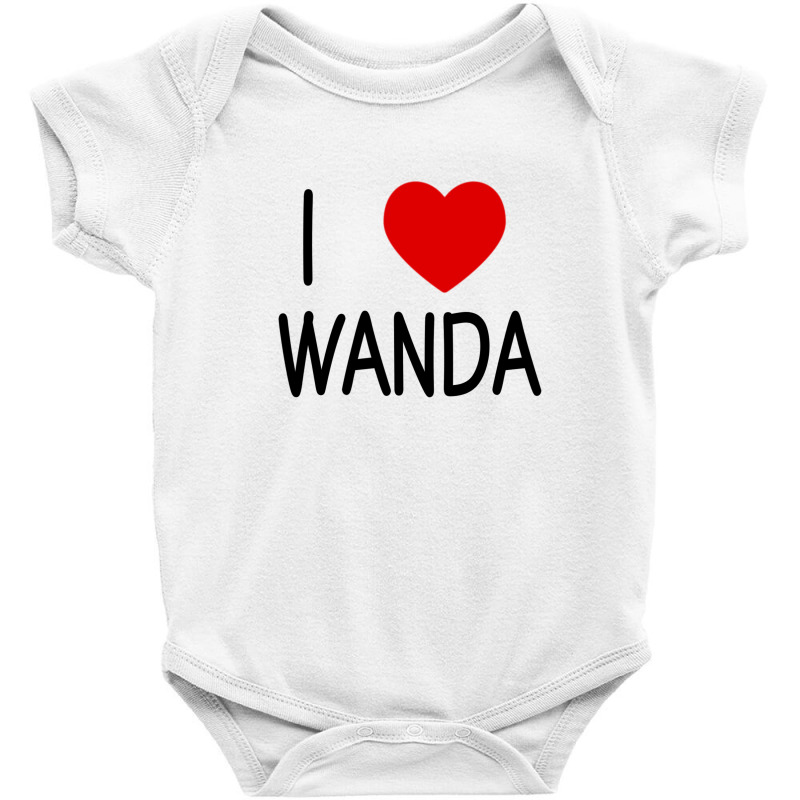 I Love Wanda Baby Bodysuit | Artistshot