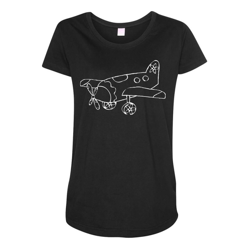 Toy Airplane Private Pilot Trip T Shirt Maternity Scoop Neck T-shirt by AshleyPenez | Artistshot