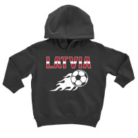 Proud Latvia Soccer Fans Jersey Latvian Flag Football Lovers T Shirt Toddler Hoodie | Artistshot