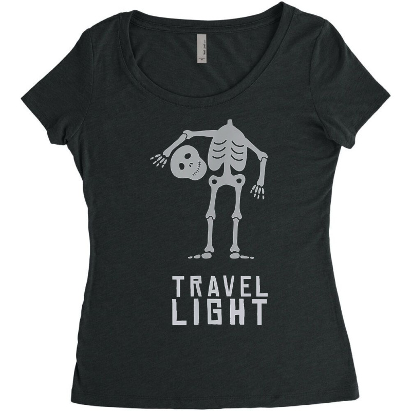 Travel Light New Mantra For The Planet & The Future T Shirt Women's Triblend Scoop T-shirt by AshleyPenez | Artistshot