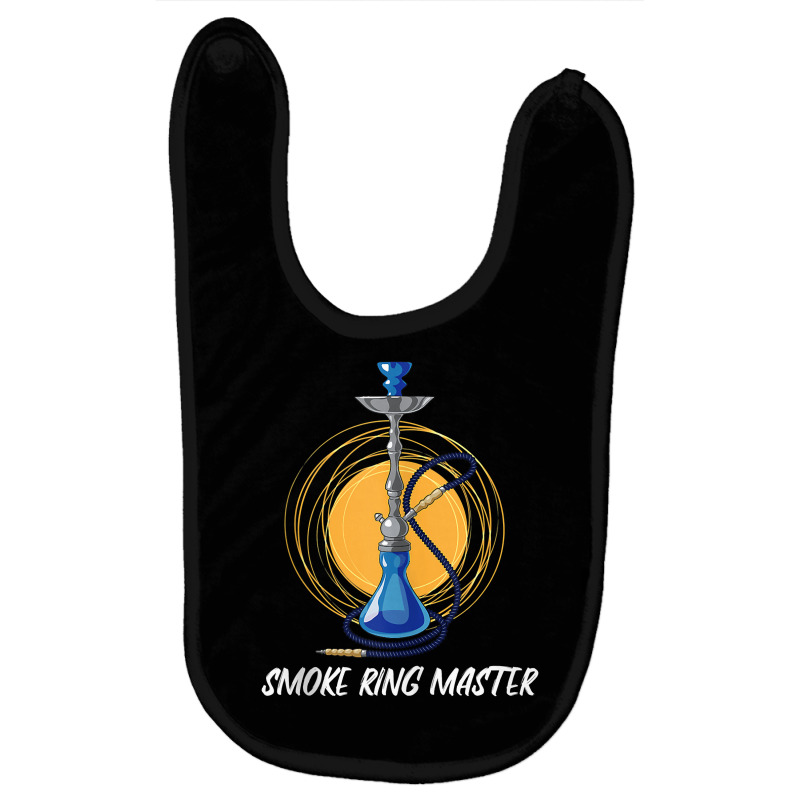 Smoke Ring Master Long Pipe Tube Hookah Tank Top Baby Bibs by SchonbergerKamile | Artistshot