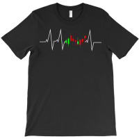 Stock Chart Ekg Shares Stock Market Trader T Shirt T-shirt | Artistshot