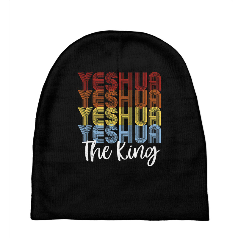 Yeshua Retro Vintage Messianic Jesus Gift Baby Beanies | Artistshot