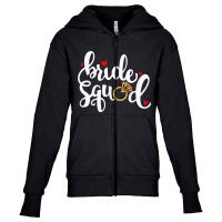 Bride Squad Youth Zipper Hoodie | Artistshot