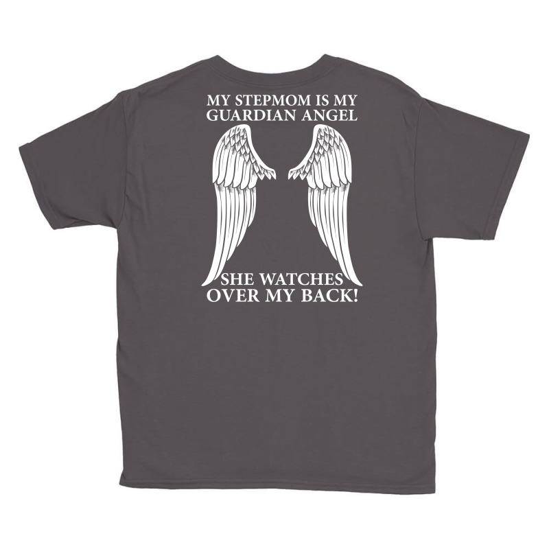 My Stepmom Is My Guardian Angel Youth Tee | Artistshot