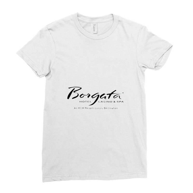 Borgata Hotel Casino And Spa Ladies Fitted T-Shirt by ajidtenan | Artistshot