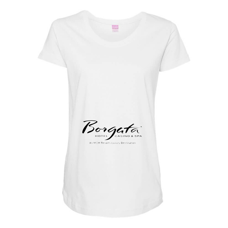 Borgata Hotel Casino And Spa Maternity Scoop Neck T-shirt by ajidtenan | Artistshot