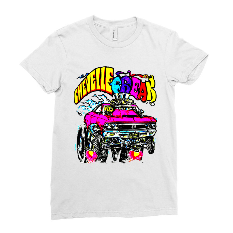 Car Motor Custom Ladies Fitted T-Shirt by zig street | Artistshot