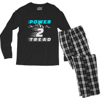 Power 2 Tread T Shirt Men's Long Sleeve Pajama Set | Artistshot