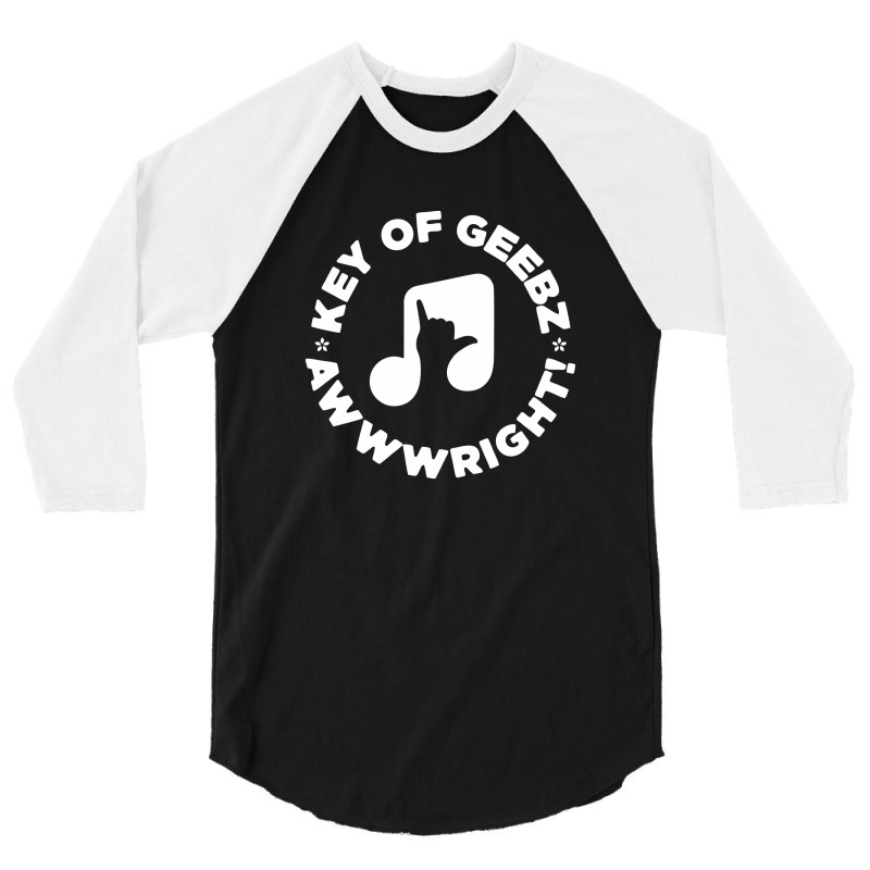 Key Of Geebz 3/4 Sleeve Shirt | Artistshot