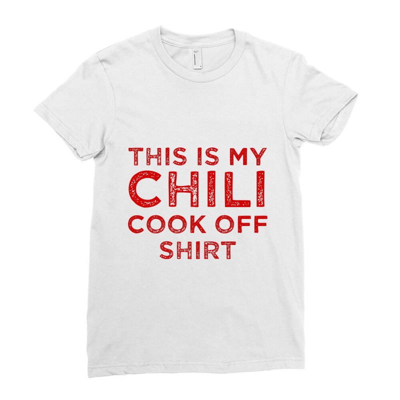 Chili Cook Off Contestant Chili Cook Off Ladies Fitted T-Shirt by labilsekali | Artistshot