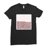 Modern Artistic Abstract Cactus And Triangles 19808796 Ladies Fitted T-shirt | Artistshot