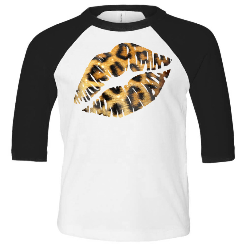 Leopard Lips Toddler 3/4 Sleeve Tee | Artistshot