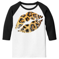 Leopard Lips Youth 3/4 Sleeve | Artistshot