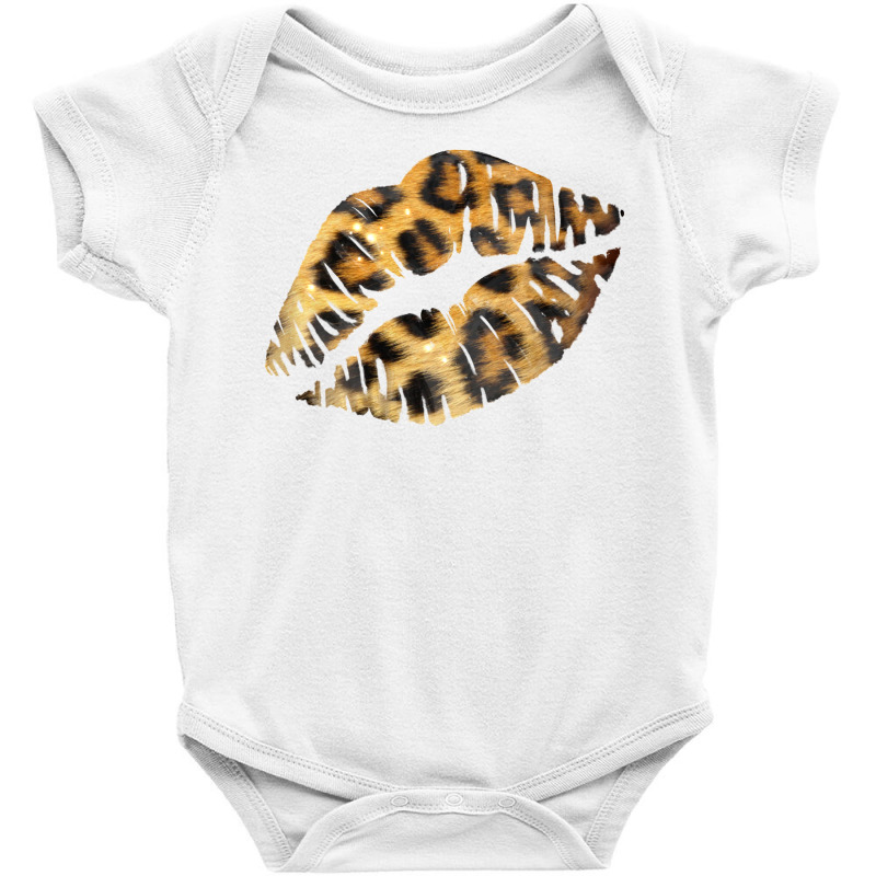 Leopard Lips Baby Bodysuit | Artistshot