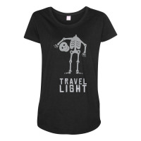 Travel Light New Mantra For The Planet & The Future T Shirt Maternity Scoop Neck T-shirt | Artistshot