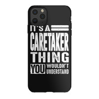 Caretaker Gift Funny Job Title Profession Birthday Idea Iphone 11 Pro Max Case | Artistshot