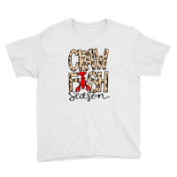 Craw Fish Season Leopard Print Love Crawfish Youth Tee | Artistshot