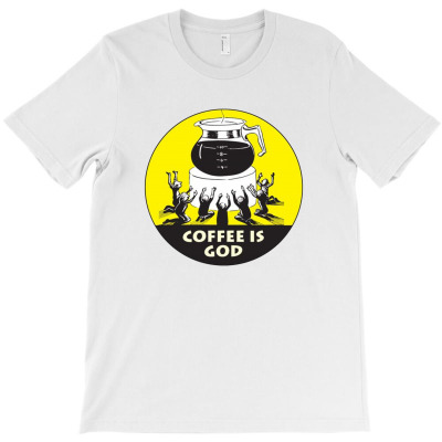 Coffee Time T-shirt Designed By Warning